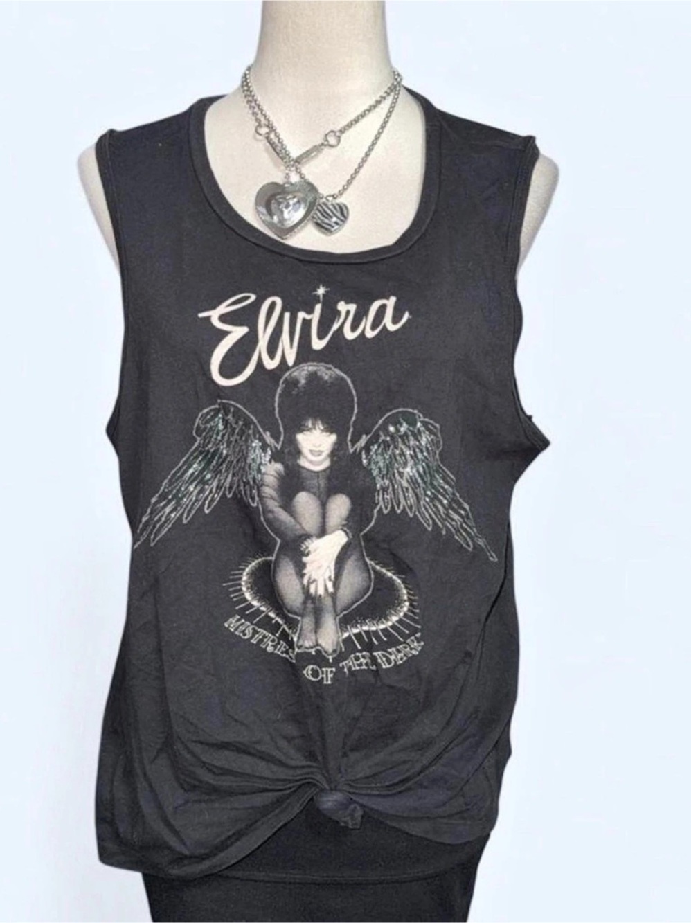 Elvira Mistress of the Dark Graphic tank top in Black XL 2015
